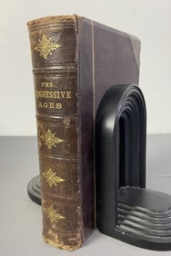 Antique Book The Progressive Ages 1881 The Progressive Ages or the Triumphs of Science by Prof. HL