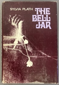 Vintage Book The Bell Jar Sylvia Plath 1971 The Bell Jar by Sylvia Plath, published by Harper & Row,