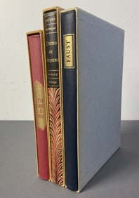Classic Literature in Slipcovers Set of Three Faust by Johann Wolfgang Von Goethe. Published by The