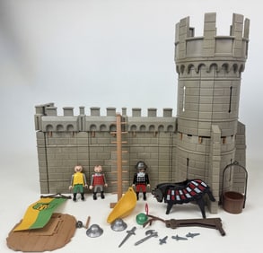 Vintage Playmobil 3888 Castle Defenders Incomplete. See photos for what is included. Measures