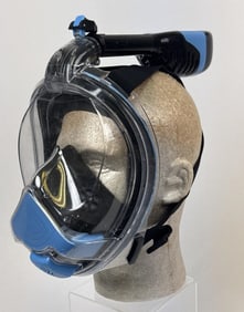SeaElf Easy Snorkeling Full Face Snorkel Mask Electric air circulating. Untested see photos for item