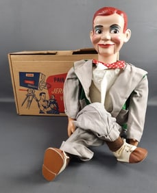 Paul Winchell’s Jerry Mahoney Ventriloquist Dummy & Box