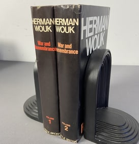Herman Wouk War & Remembrance Books Volumes One and Two of War and Remembrance by Herman Wouk.
