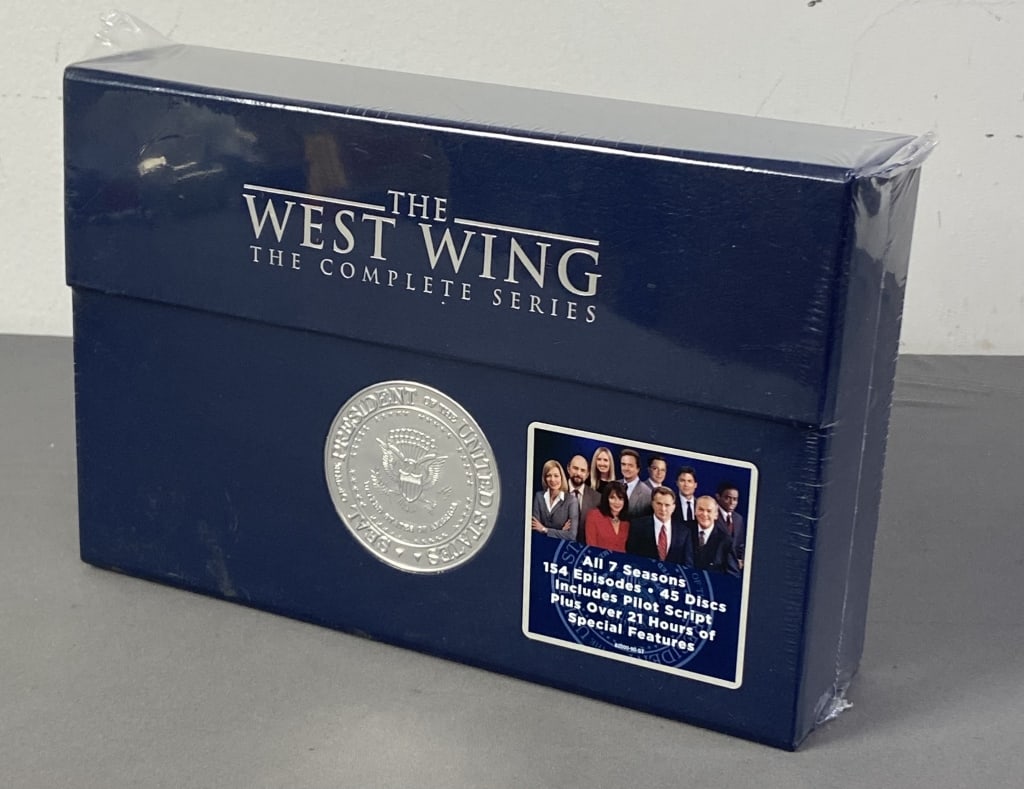 West Wing Complete Series on DVD Sealed 45 discs with seasons 1-7 of The West Wing, including the (1 of 4)