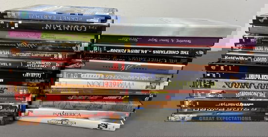 DVD Mystery Lot 25 DVDs, untested, some still with original packaging.