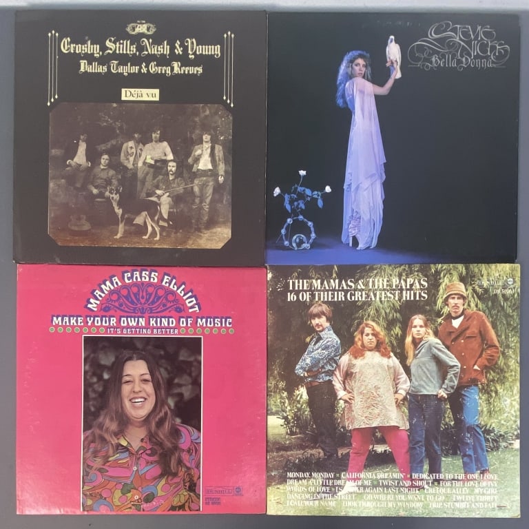 Vinyl Mamas & the Papas, Stevie Nicks, CSN&Y Deja Vu by Crosby Stills Nash & Young, Atlantic Records (1 of 14)