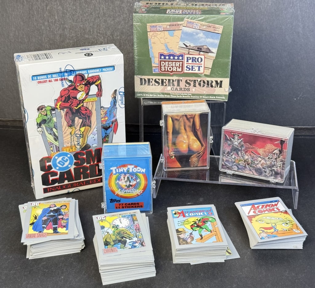 Vintage Non Sports Cards DC Comics Fantasy  91-92 Desert Storm Tiny Toons, Borris Vellejo, Christos (1 of 10)