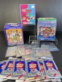 Looney Tunes Comic Ball Card Lot Upper Deck 3 unopened Boxes baseball football. Several unopened