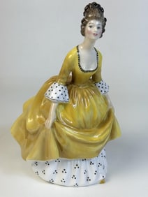 Royal Doulton Figurine HN2307 Coralie 7.5 inches tall. Good condition free from cracks or chips.
