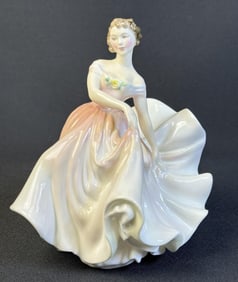 Royal Doulton Figurine HN 2156 The Polka 7 inches tall7 inches wide good condition free of cracks