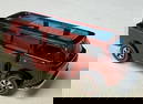 Hot Wheels Beach Bomb Volkswagen Red 1969 Redline. Dark interior. Minimal paint loss/chipping see