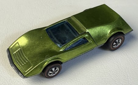 Hot Wheels Tri-Baby Redline 1969 Green Good condition see photos for details. 3 inches long.