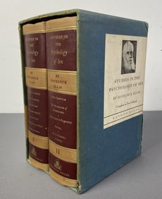 Vintage Books Studies in the Psychology of Sex Two volume set in slipcase, Studies in the Psychology