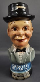 Vintage Charley McCarthy Jim Beam Decanter Decanter measures 12" tall. Please see images for details