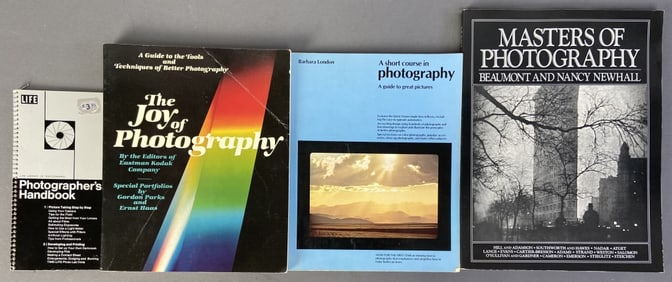 Vintage Photography Books Set of Four Photographer's Handbook, Time Life Books, 1976 8th