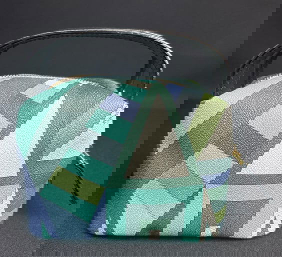 Emilio Pucci Mini Geometric Print Clutch Emilio Pucci mini clutch cosmetic bag. Clean, pristine (1 of 11)