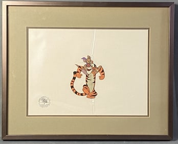Tigger & Roo Hand Painted Film Cell Disney Film cell from Walt Disney's "Winnie the Pooh and Tiger