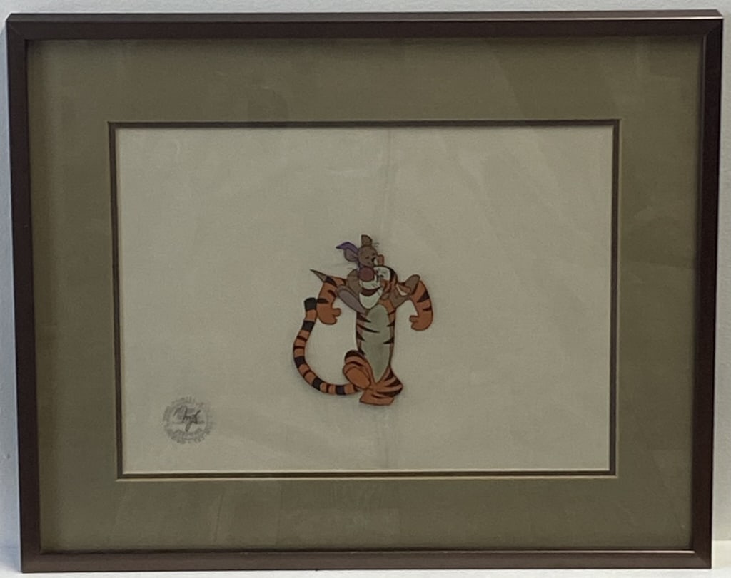 Tigger & Roo Hand Painted Film Cell Disney Film cell from Walt Disney's "Winnie the Pooh and Tiger (1 of 5)