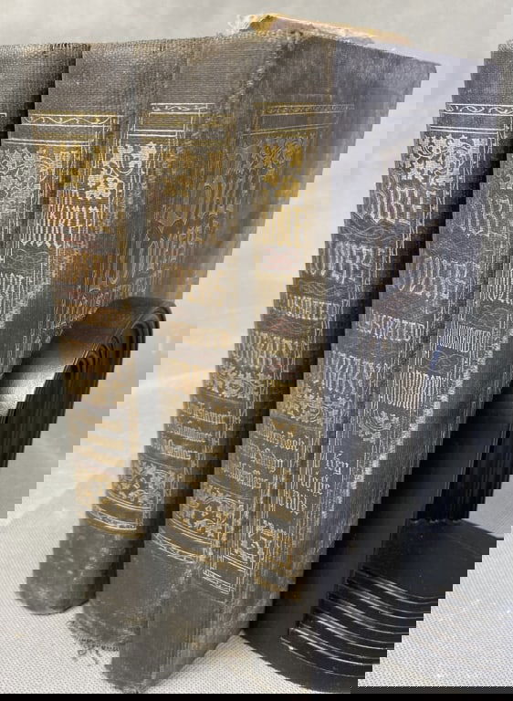 Bible Lovers Illustrated Library Books Set of 3 Three antique books from the Bible Lover's (1 of 14)