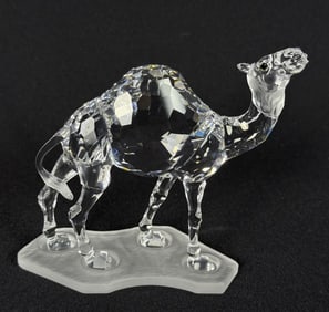 Swarovski Crystal Figurine Dromedary Camel Good condition. No original box. 5 x 4.5 inches