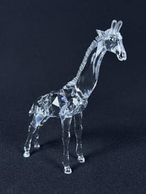 Swarovski Crystal Figurine Giraffe Baby Excellent condition 5 x 4 inches. No original box.