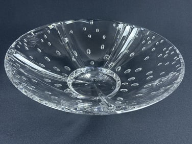 Marquis by Waterford Crystal Bowl Freemaster 3.5 x 13 inches. Original box included. Free from