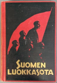 Suomen Luikkasota Book in Finnish 1948 Finland's Class War History and Memoirs, edited by A Halonen,