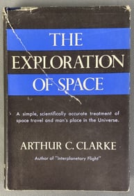 Exploration of Space Book Arthur C Clarke 1951 The Exploration of Space by Arthur C Clarke.