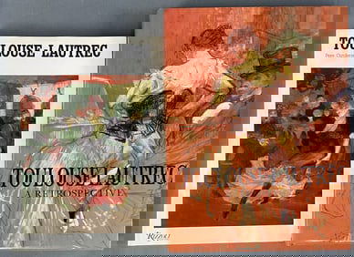 Toulouse Lautrec Art Books Set of Two Toulouse-Lautrec by Pere Gimferrer. Published by Rizzoli New