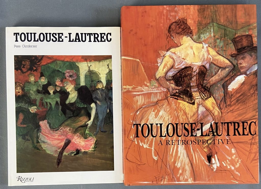 Toulouse Lautrec Art Books Set of Two Toulouse-Lautrec by Pere Gimferrer. Published by Rizzoli New (1 of 10)