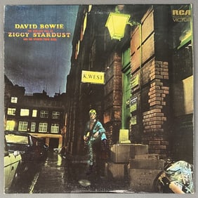 David Bowie Ziggy Stardust Vinyl Record Album Ziggy Stardust and the Spiders From Mars by David