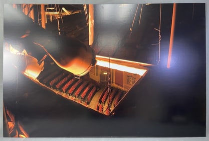 Michigan Theater Photograph Extra large photograph of the interior of the Michigan Theater as seen