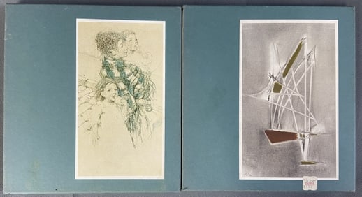 Drawings of the Masters Books Set of Two Two books in slipcases from the Drawings of the Masters
