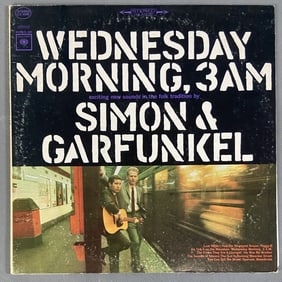 Simon & Garfunkel Wednesday Morning Vinyl LP Wednesday Morning, 3 AM by Simon and Garfunkel.