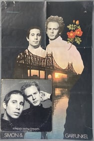 Simon & Garfunkel Bookends Vinyl & Poster Bookends by Simon and Garfunkel, includes poster. Columbia