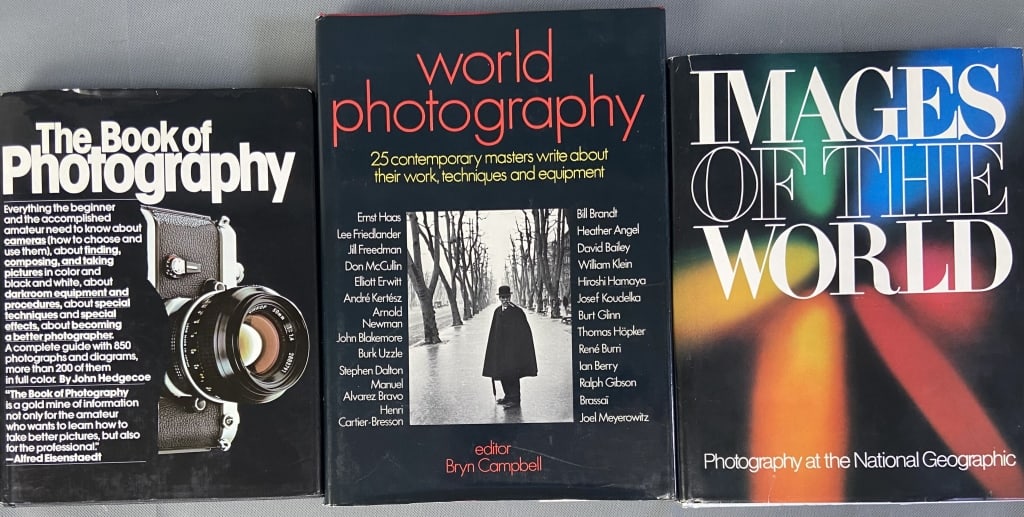Hardcover Photography Books Set of Three The Book of Photography by John Hedgecore. Published by (1 of 14)