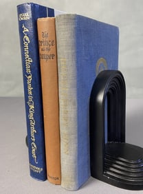 Vintage Mark Twain Books Set of Three A Connecticut Yankee in King Arthur's Court, published by