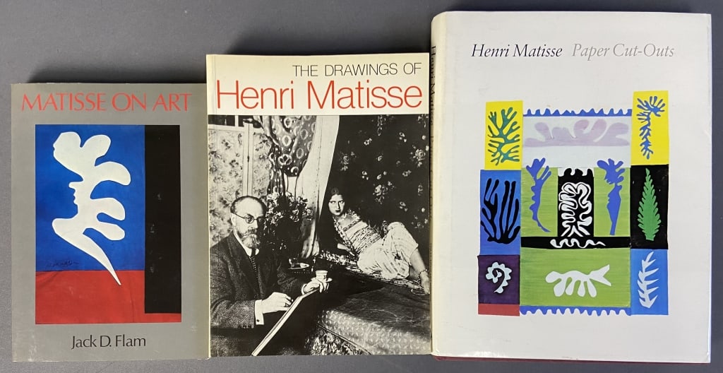 Henri Matisse Art Books Set of Three Matisse on Art by Jack D Flan. Published by EP Dutton, (1 of 14)