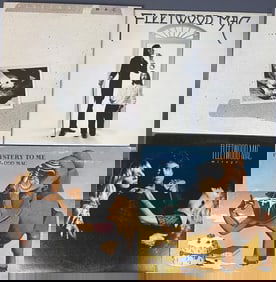 Fleetwood Mac Vinyl Records Set of Four Tusk, Warner Brothers 2HS 3350, 1979. Two record set.
