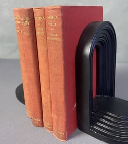 Vintage 1930's Everyman's Library Books Set of 4 Pamela Volume One by Samuel Richardson, EP Dutton &