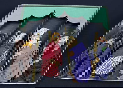 Vintage Red Riding Hood Marionettes Playfellows Helen Joseph’s Marionettes Playfellows Shop.