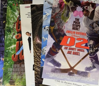 Disney One Sheet Movie Poster Mixed/Mystery Lot 27 x 40 inches Double sided. From closed movie