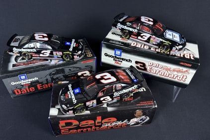 Action 1:24 Diecast Dale Earnhardt Cars Lot In original boxes see photos for condition information.