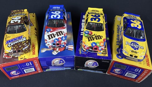 Action 1:24 Diecast Ken Schrader Cars Lot In original boxes see photos for condition information.