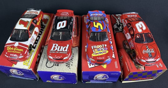 Action 1:24 Diecast Replica Cars Lot In original boxes see photos included items for condition
