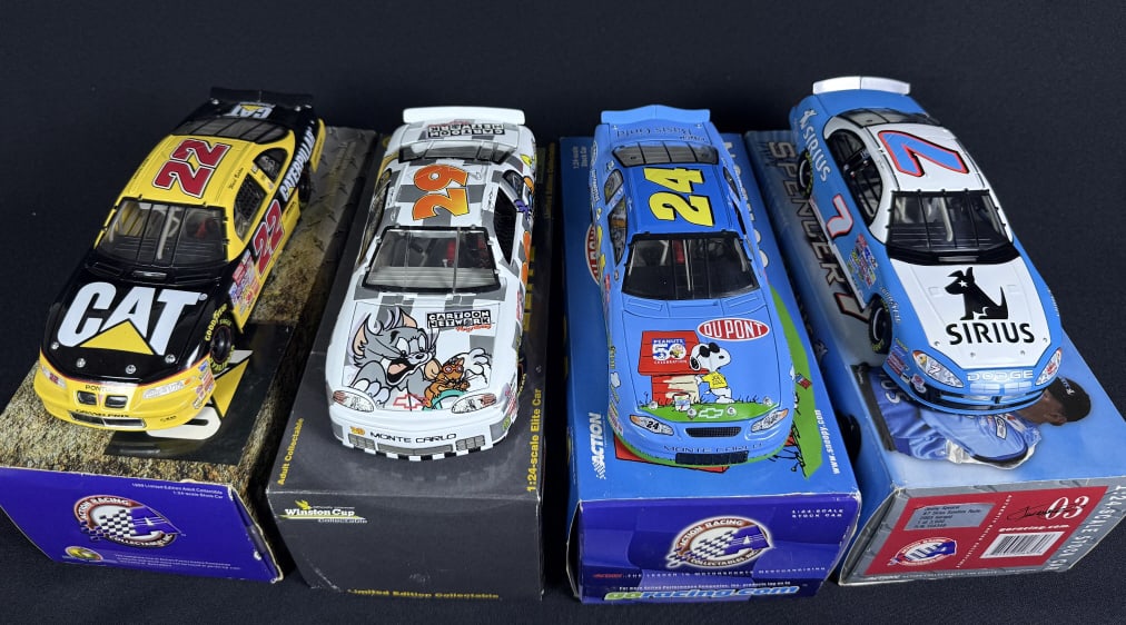 Action 1:24 Diecast Replica Cars Lot In original boxes see photos included items for condition (1 of 7)