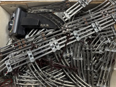 Lionel Track & Accessories Mixed Mystery Lot O Scale. Untested Please refer to photos for more