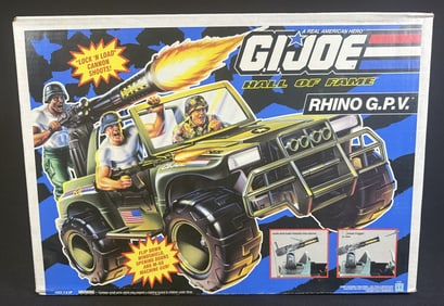 GI Joe Hall of Fame Rhino G.P.V. Open Box Box has been opened see photos for condition details. 20x
