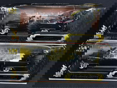 Presidential Series 1:24 Diecast Cars 1950 1956 In original boxes (may have been previously opened)