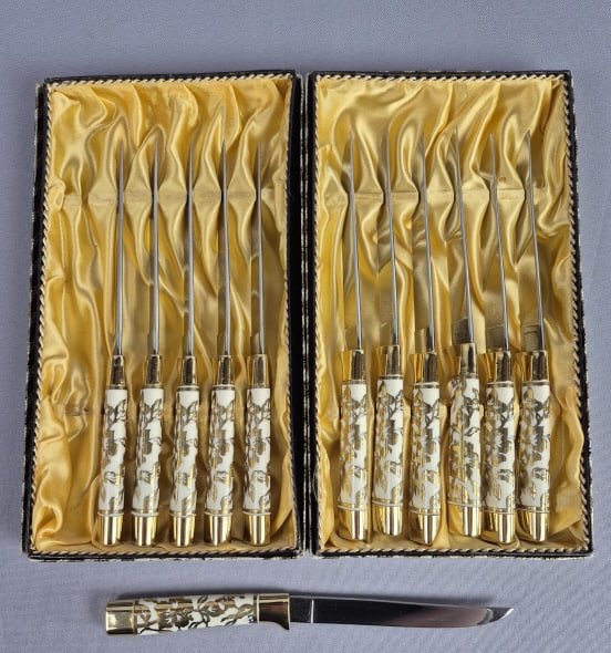 Solingen German Peaso Stainless Steal Steak Knife Sets & Boxes (1 of 8)